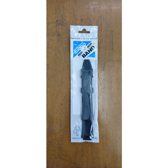 Tali Strap Jam Casio AW-90H AW90H Original Rubber Karet Hitam