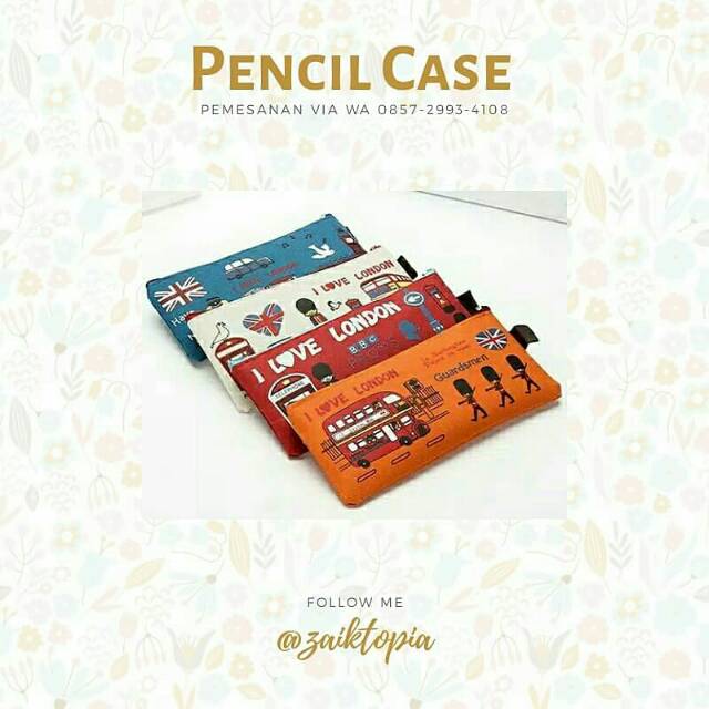 

Tempat Pensil Pencil Case Karakter Anak Remaja