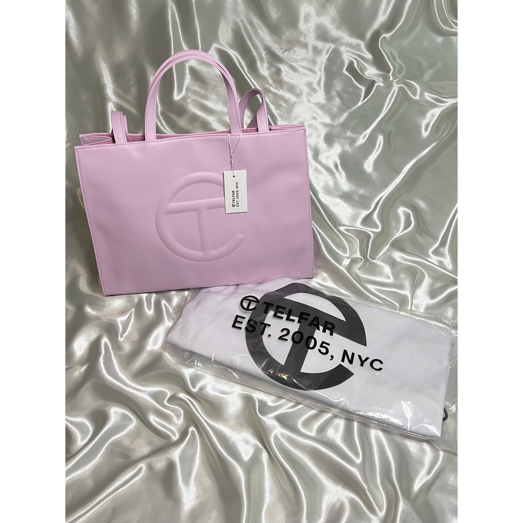 Telfar Medium Bubblegum Pink Shopping Bag