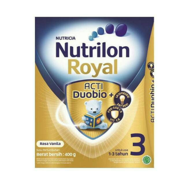 Susu Nutrilon Royal 3 isi 400gram Susu bayi Nutrilon Royal 3 400 gram