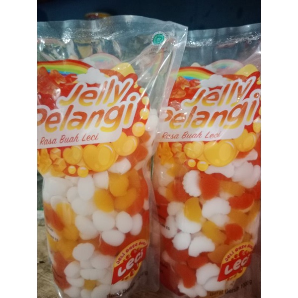 

Jelly Pelangi Jeli Rasa Buah Leci