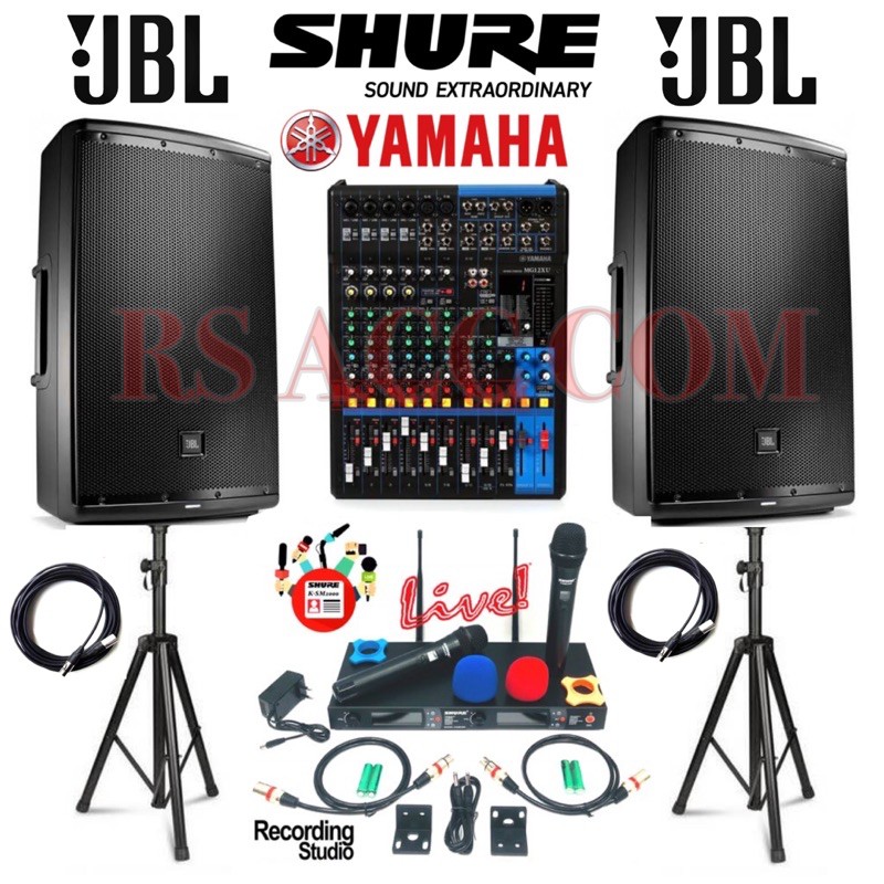 Jual PAKET sound system Jbl 15 inch EON615 ORIGINAL
