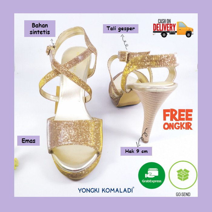 SANDAL HAK TINGGI HILS WEDGES TALI PESTA PEREMPUAN MURAH SANDAL HAK TINGGI HILS WEDGES TALI PESTA PEREMPUAN MURAH