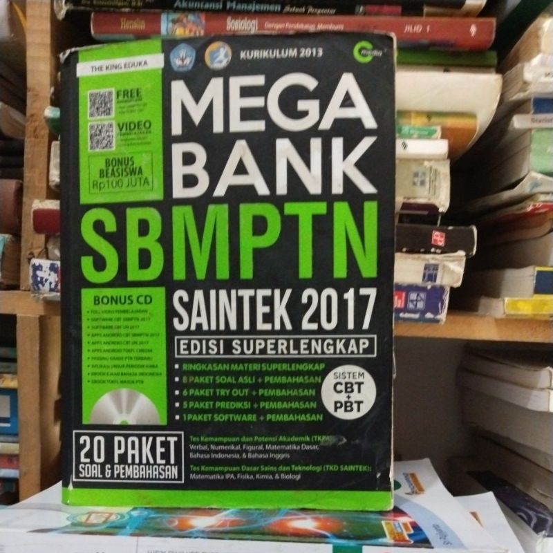 buku SBMPTN SAINTEK