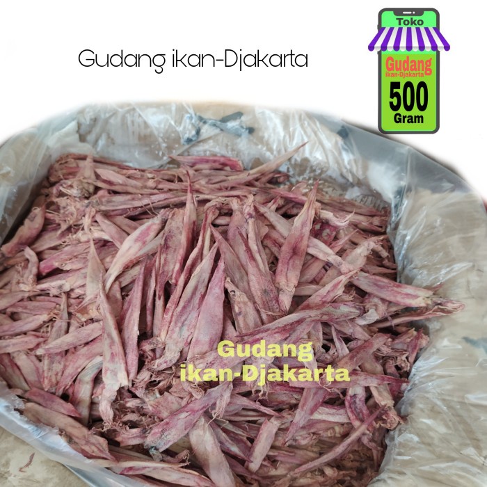 

ikan asin cumi lontar/panjang netto-500gram