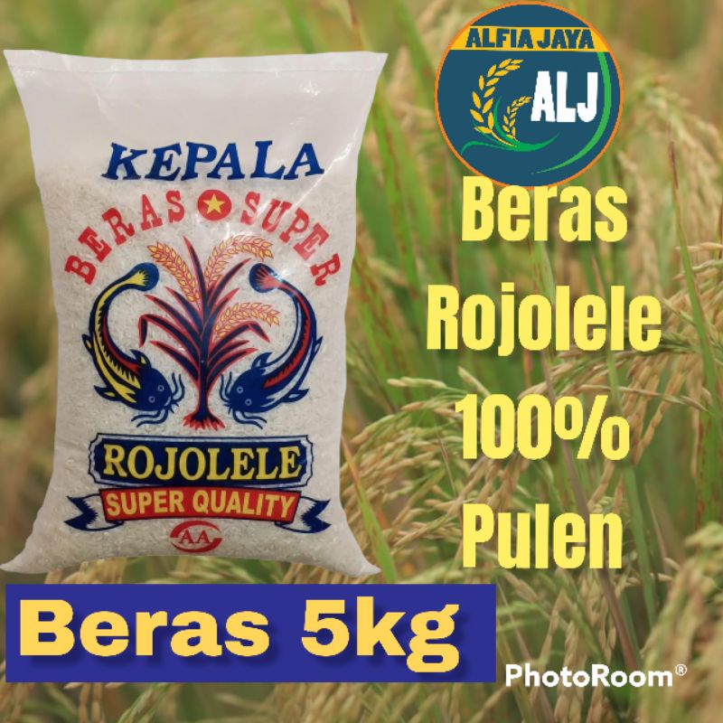 

BERAS ROJOLELE 5KG /Beras-super/murah