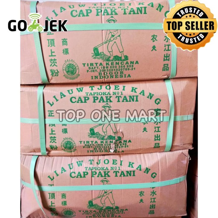 

gtg2011bb Tepung Tapioka Sagu Tani Liauw Tjoei Kang 1Kg Da01D100