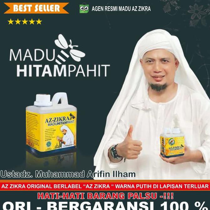 

Madu Hitam Pahit Az Zikra Asli 100% + Brosur Az Zikra