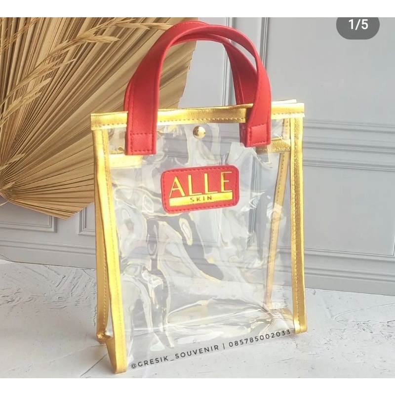 Tas PVC Custom / Clear Bag Custom