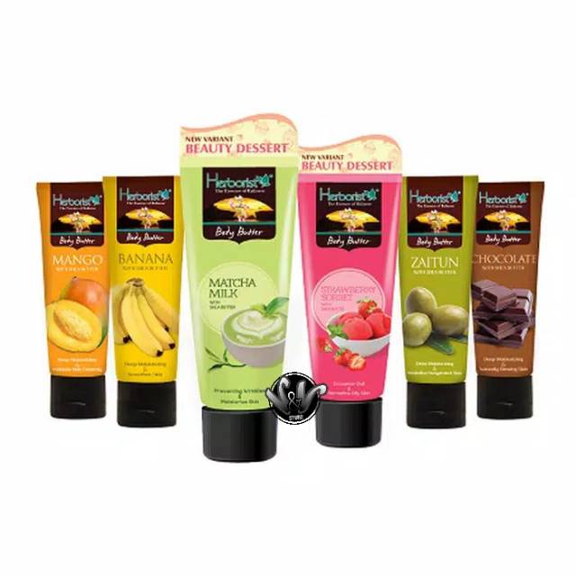 HERBORIST BODY BUTTER/ HERBORIST/ BODY BUTTER/ BODY BUTTER HERBORIST/ PERAWATAN TUBUH/KOSMETIK TUBUH