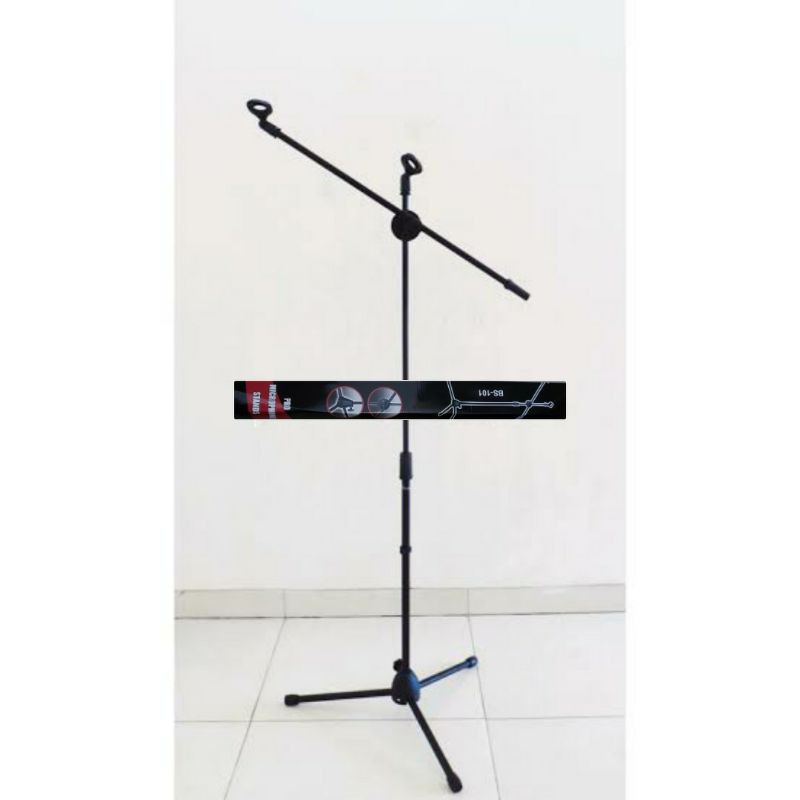 Stand mic Panjang. Stand microphone lantai BOSH Bs-101