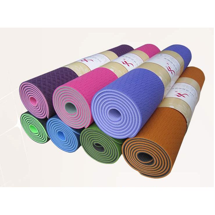 matras yoga mat 6mm tebal senam gym pilates