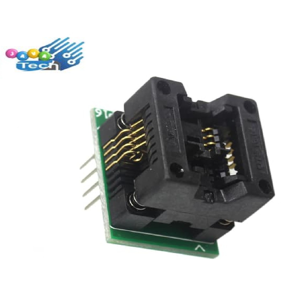 Socket Adapter IC SMD SOP8 SOIC8 to DIP8 Soket Flash Bios