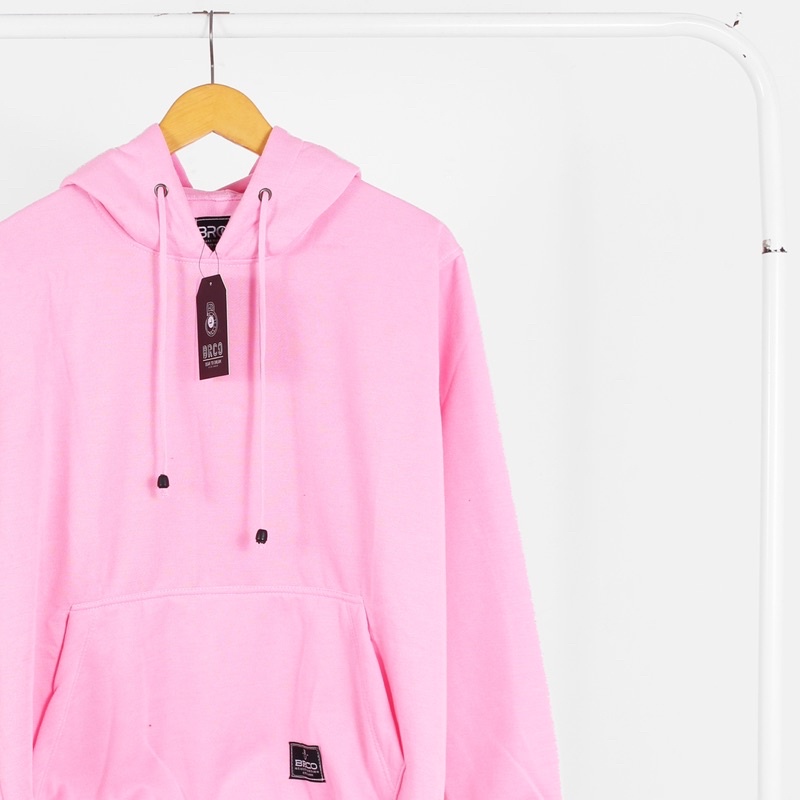 Hoodie Sweater Polos Ori BRCO Pink Beby