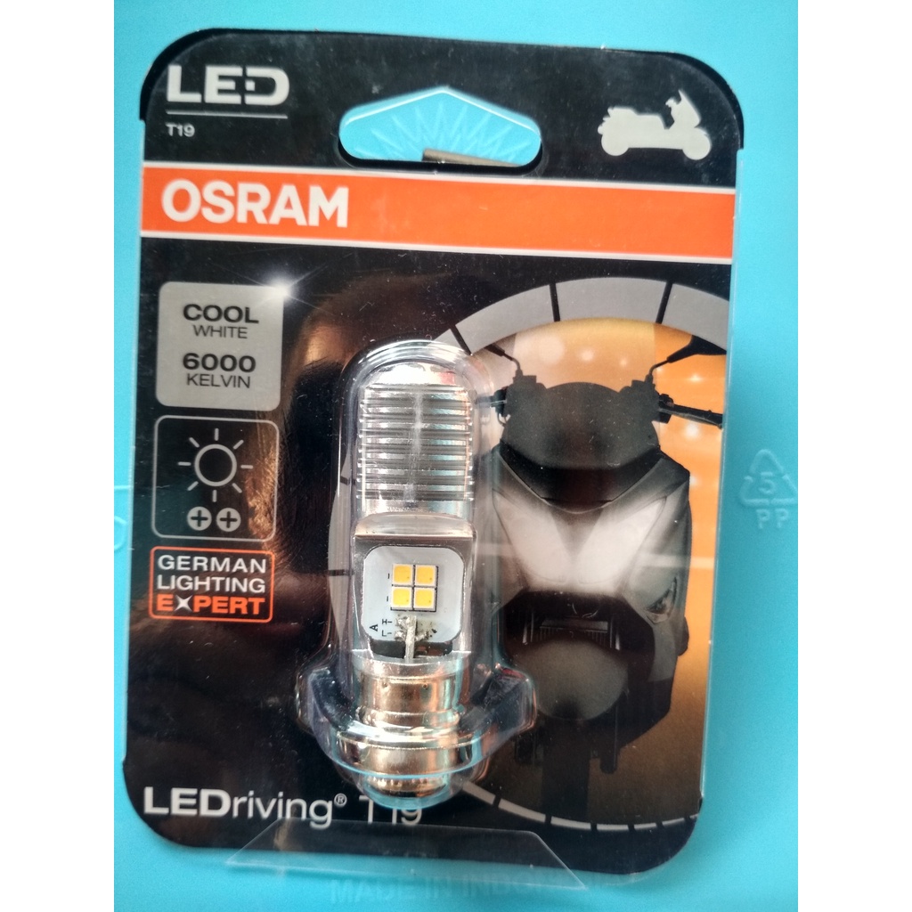 Bohlam depan honda beat / bohlam led osram / Lampu LED / lampu depan LED Osram  motor matic & bebek 
