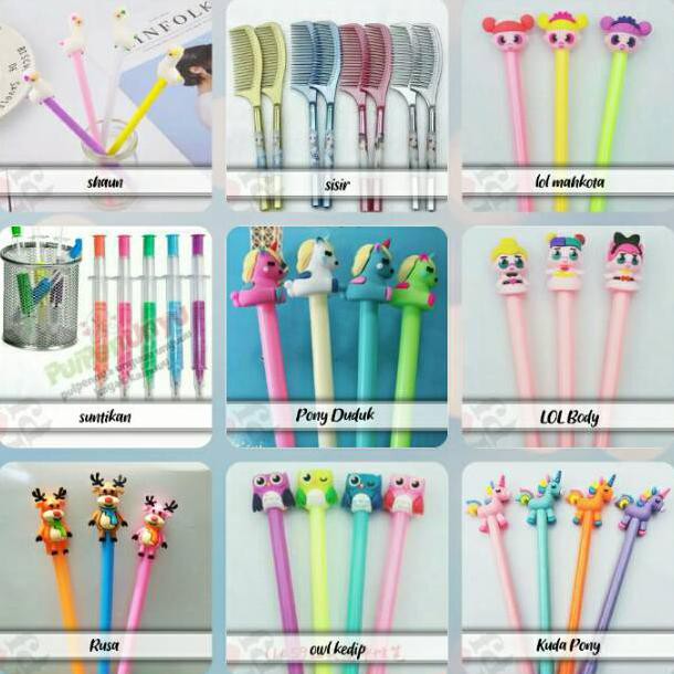 

SATU LUSIN PULPEN LUCU Ready puluhan model