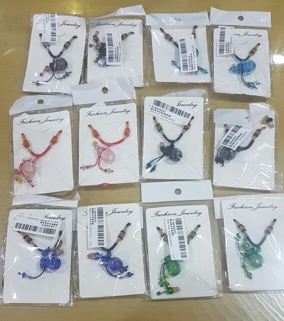 [bayar Di Tempat]essential Oil Diffuser Glaze Perfume Pendant Necklace Kalung