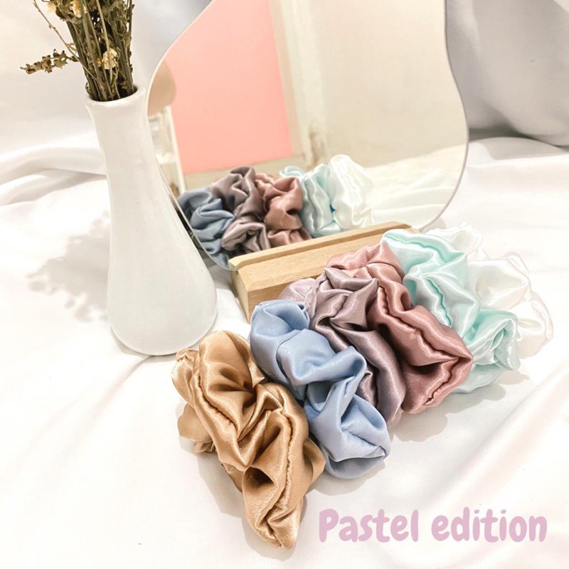 

Scrunchies 1box pastel edition