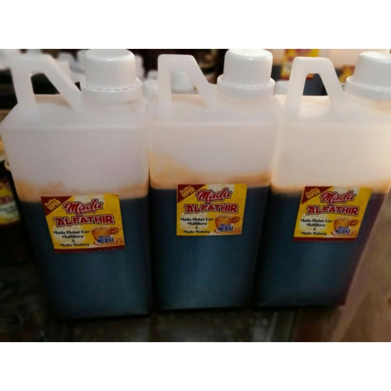 

Madu hitam manis Alfathir 1000gram