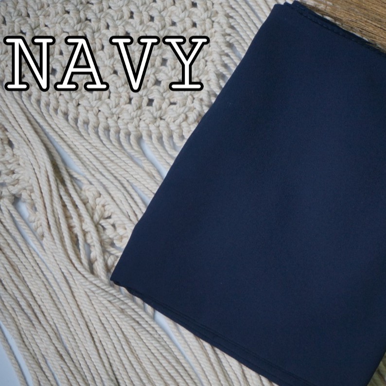 PASHMINA CERUTY BABYDOLL PREMIUM IMPORT-Navy