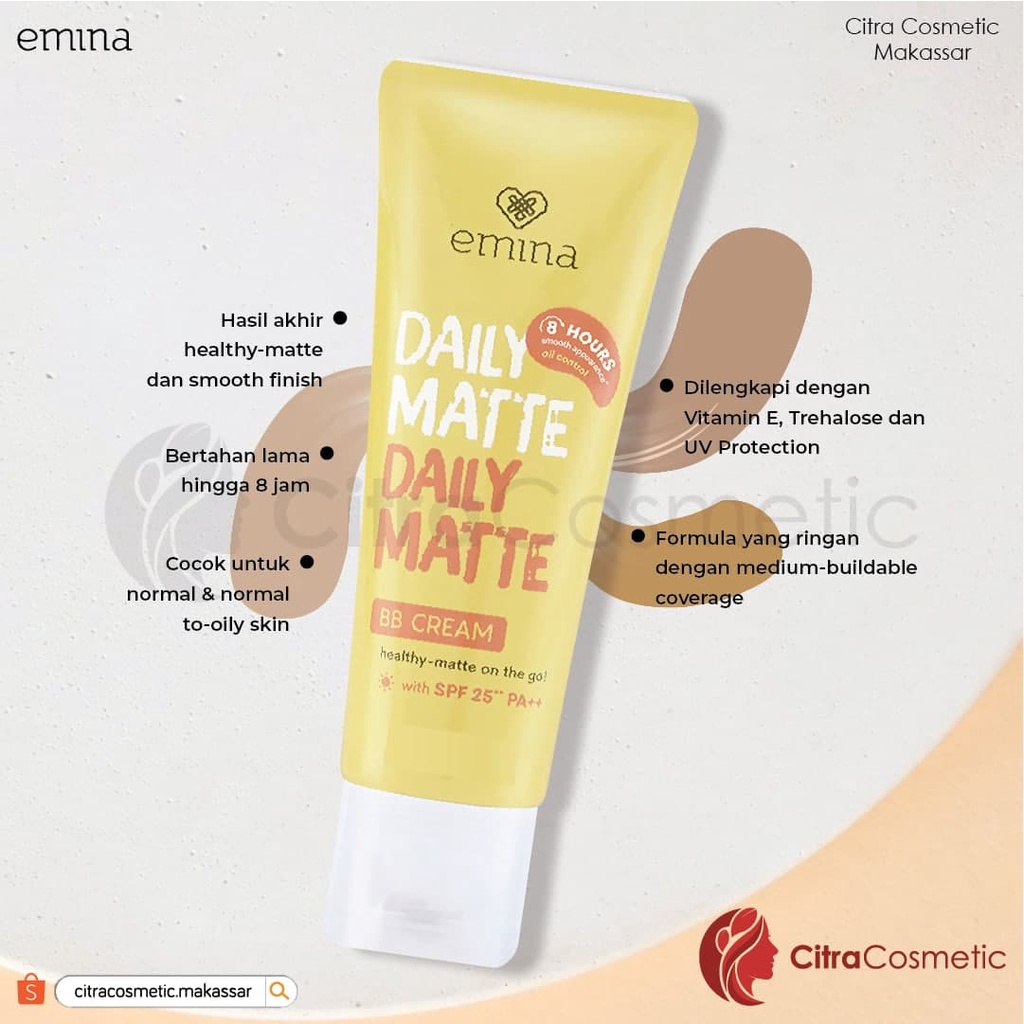 Emina Daily Matte BB Cream Series