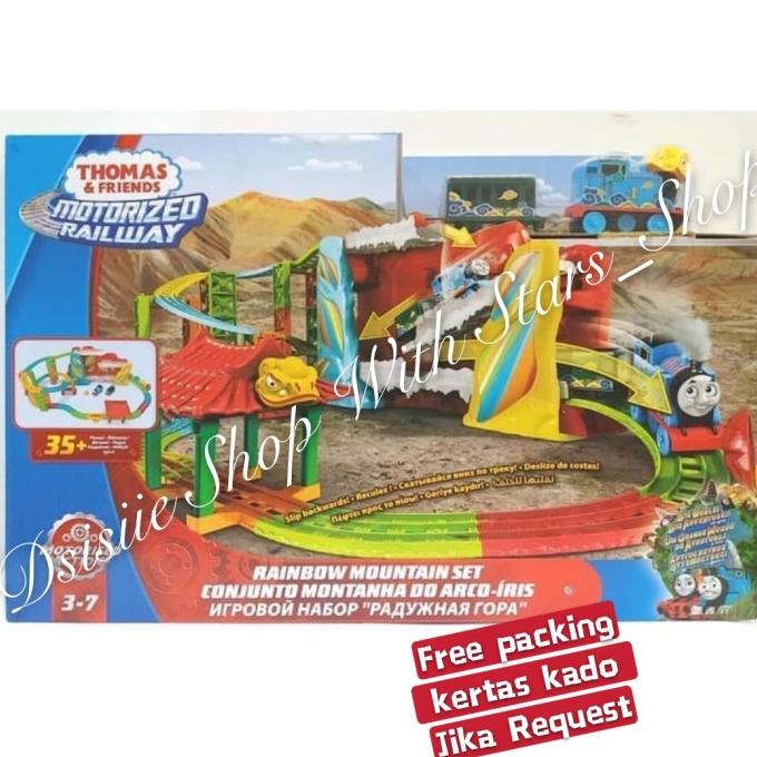 Thomas And Friends Motorized Rainbow Mountain Set Original / Track