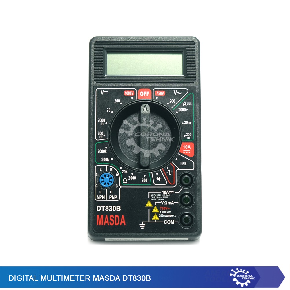 Digital Multimeter Masda DT830B