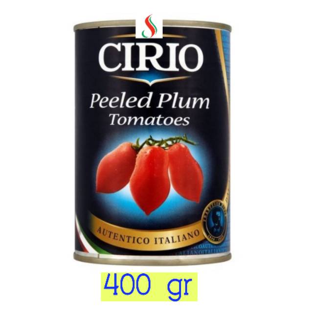 Cirio Whole Peeled Tomato kaleng 400gr