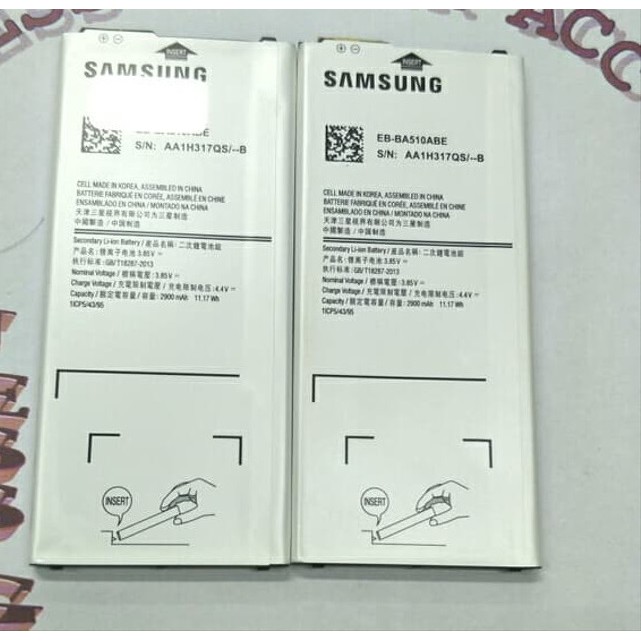 Battery Batre Baterai Samsung A5 2016 A510 EB-BA510ABE