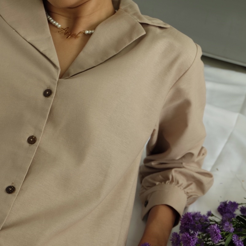 Linen Top KEMEJA LINEN