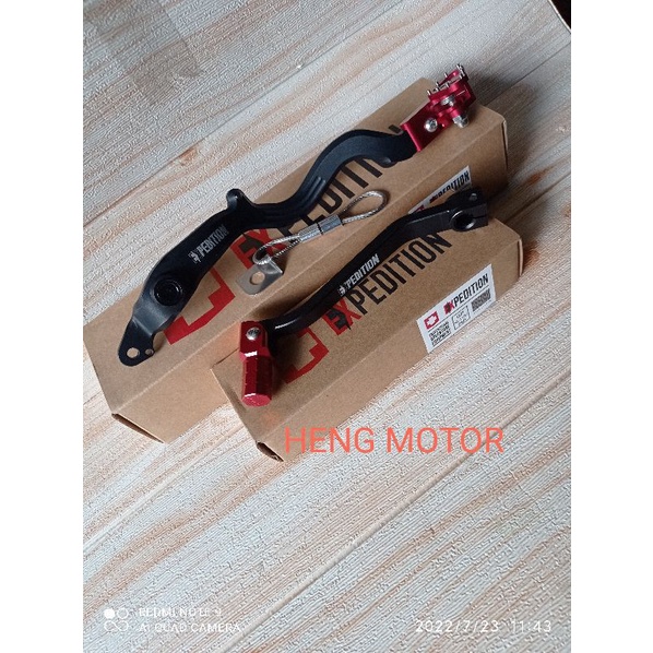 PAKETAN TUAS REM CRF/ OPERAN GIGI CRF 150 - EXPEDITION