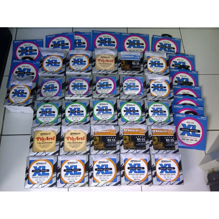 senar gitar d'addario