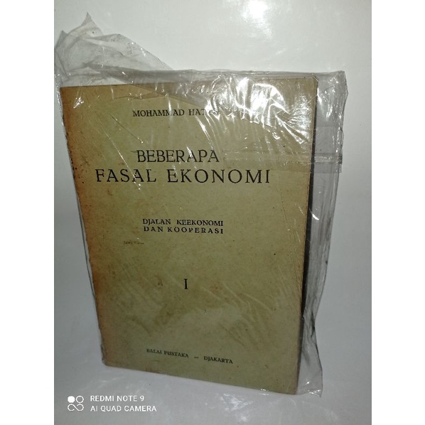 BEBERAPA FASAL EKONOMI 1