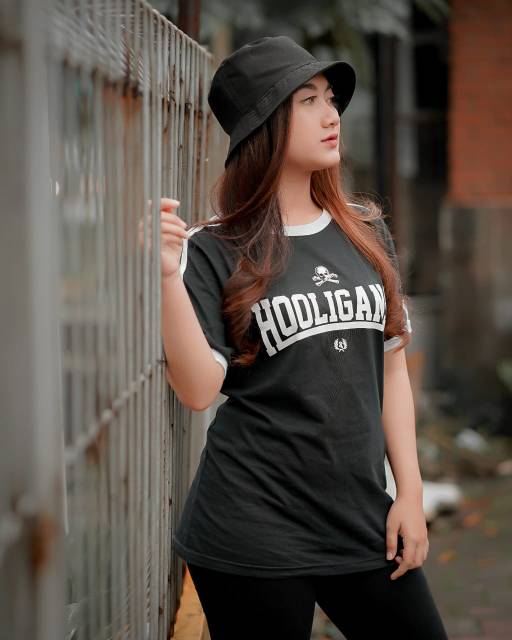 Kaos persib Hooligans baju persib hooligans ringertee strip 3