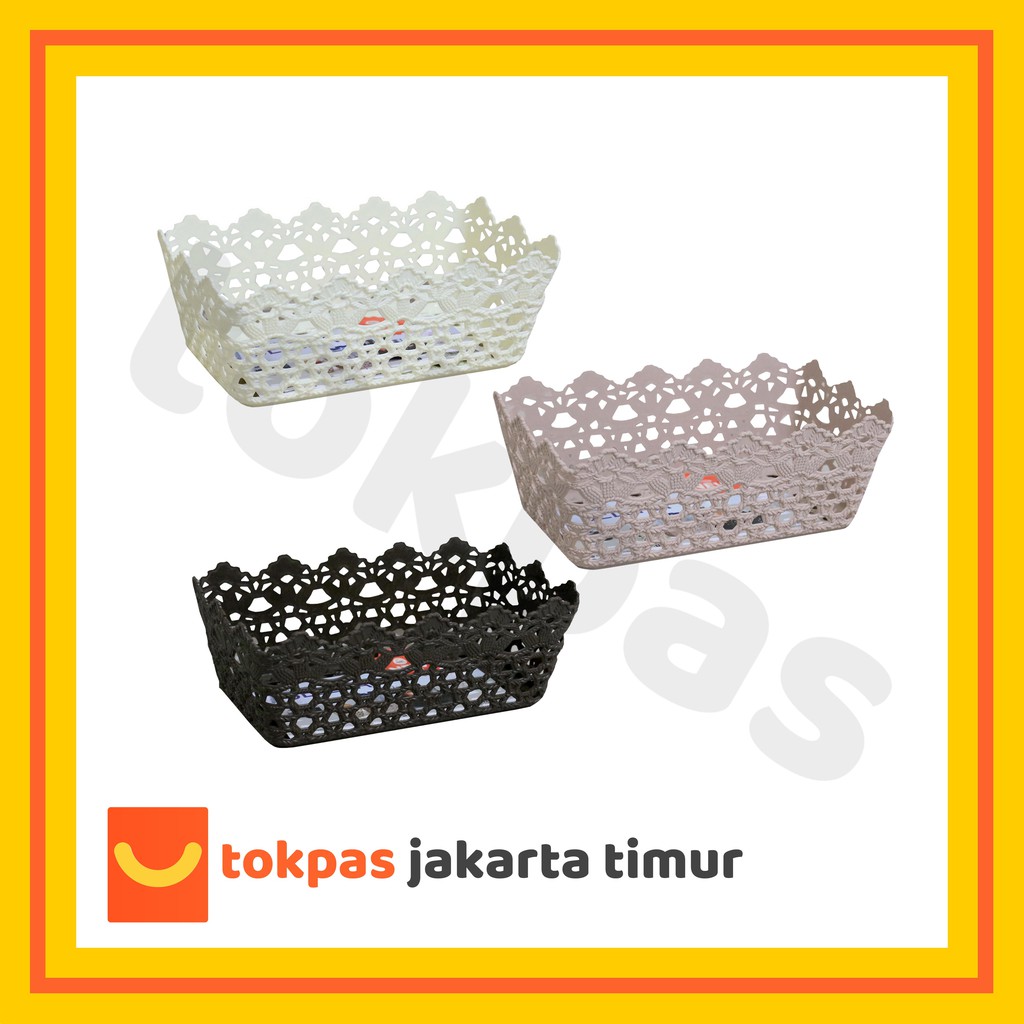 Keranjang Plastik Selena M Keranjang Serbaguna Hommy 6420