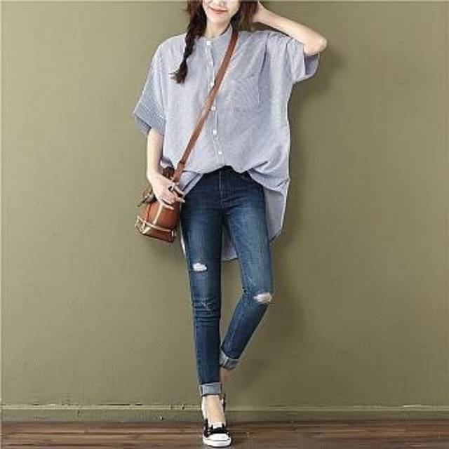 GLO JUMBO SALUR CHABY / KEMEJA GAUP PARLENTE / BAJU SALUR KEKINIAN MODIST