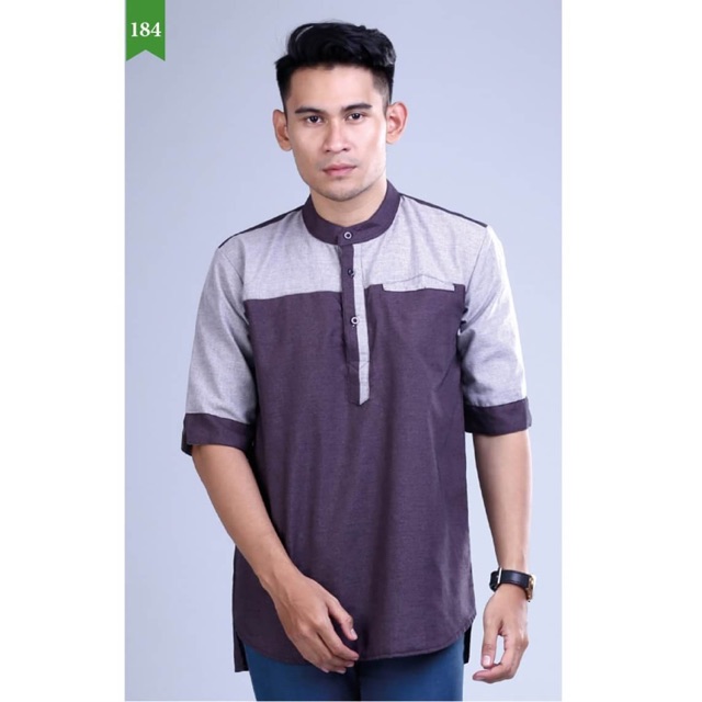 GARSEL MEN KOKO BAJU SHALAT MUSLIM PRIA - FGN 0760