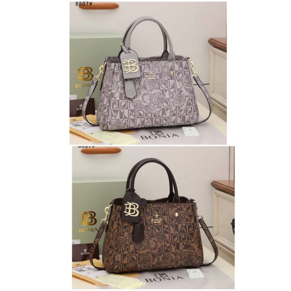 Tas 8807 bn monteg with box/ Tas Wanita selempang import/ tas wanita import