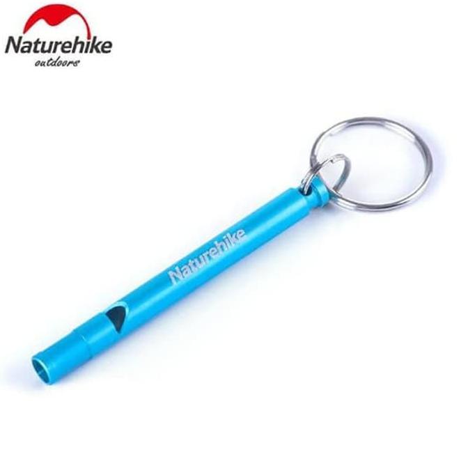 Gaya Peluit Gunung Ringan Naturehike Nh15A002-J - Panjang, Biru Hemat
