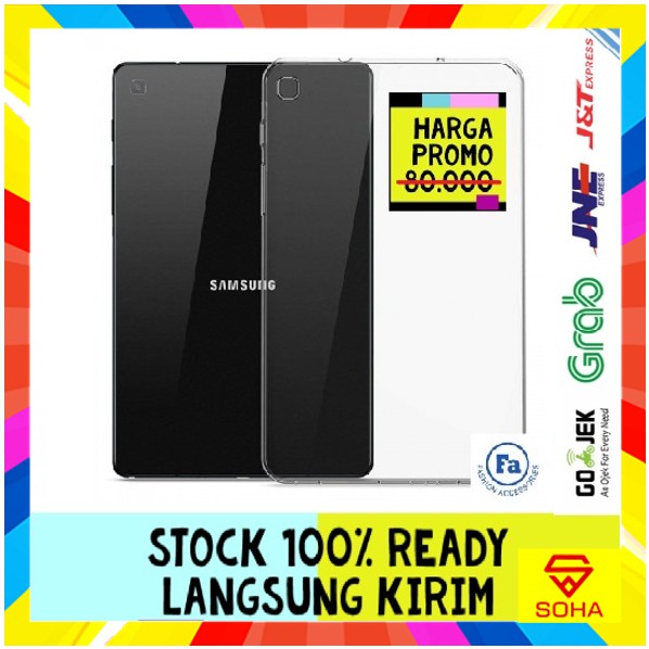 SBT-001 Samsung Tab A 8 Inch 2019 Lite T295 T290 Silikon Clear Cover Shock Absorption Bening