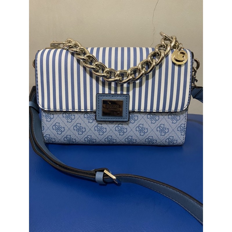 tas guess candace top handle flap