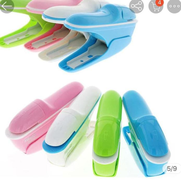 

STAPLER TANPA ISI, GO GREEN, MADE IN TAIWAN, 5299. 4 WARNA