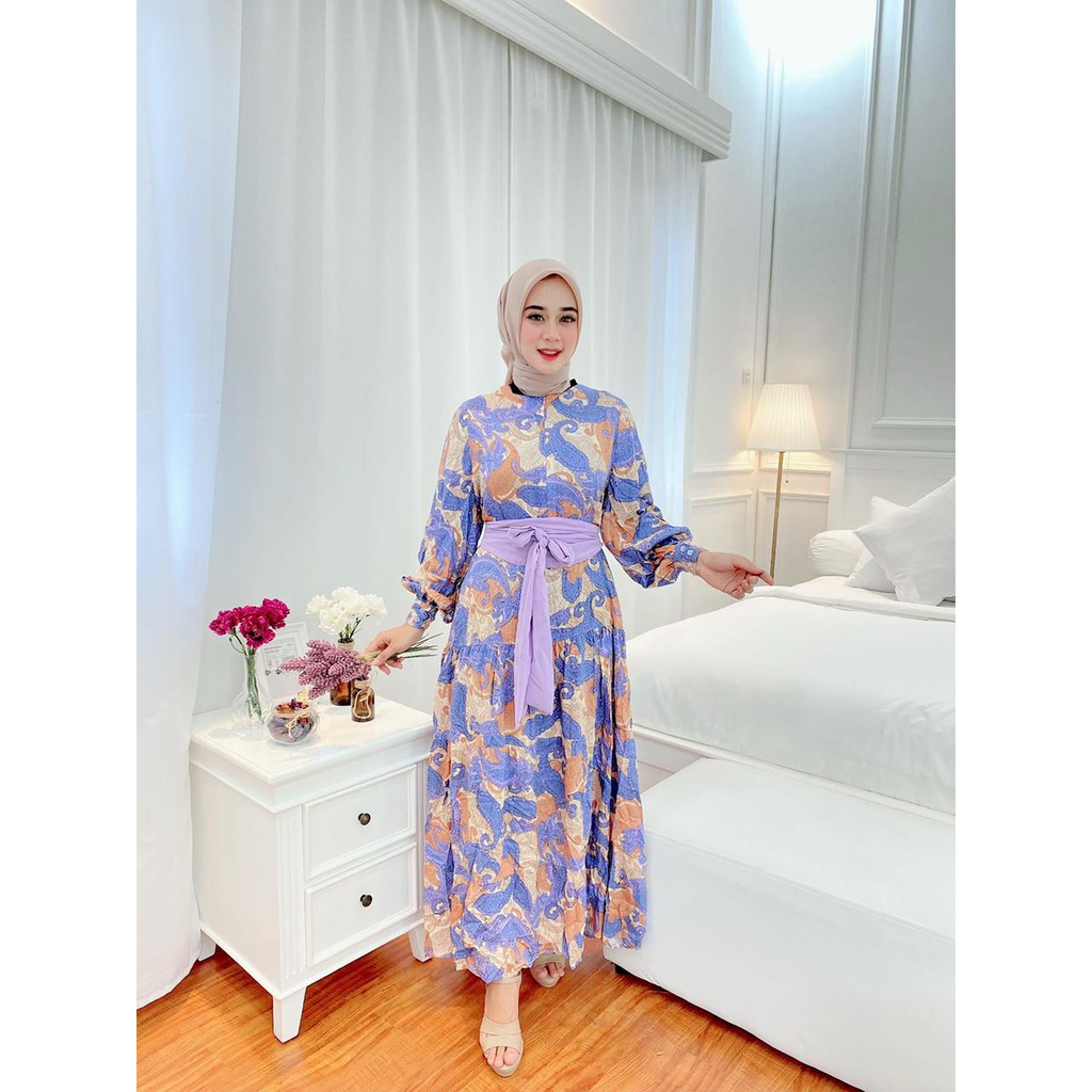 634#DRES baju muslim terbaru/baju dewasa termurah/baju dres pesta terbaru