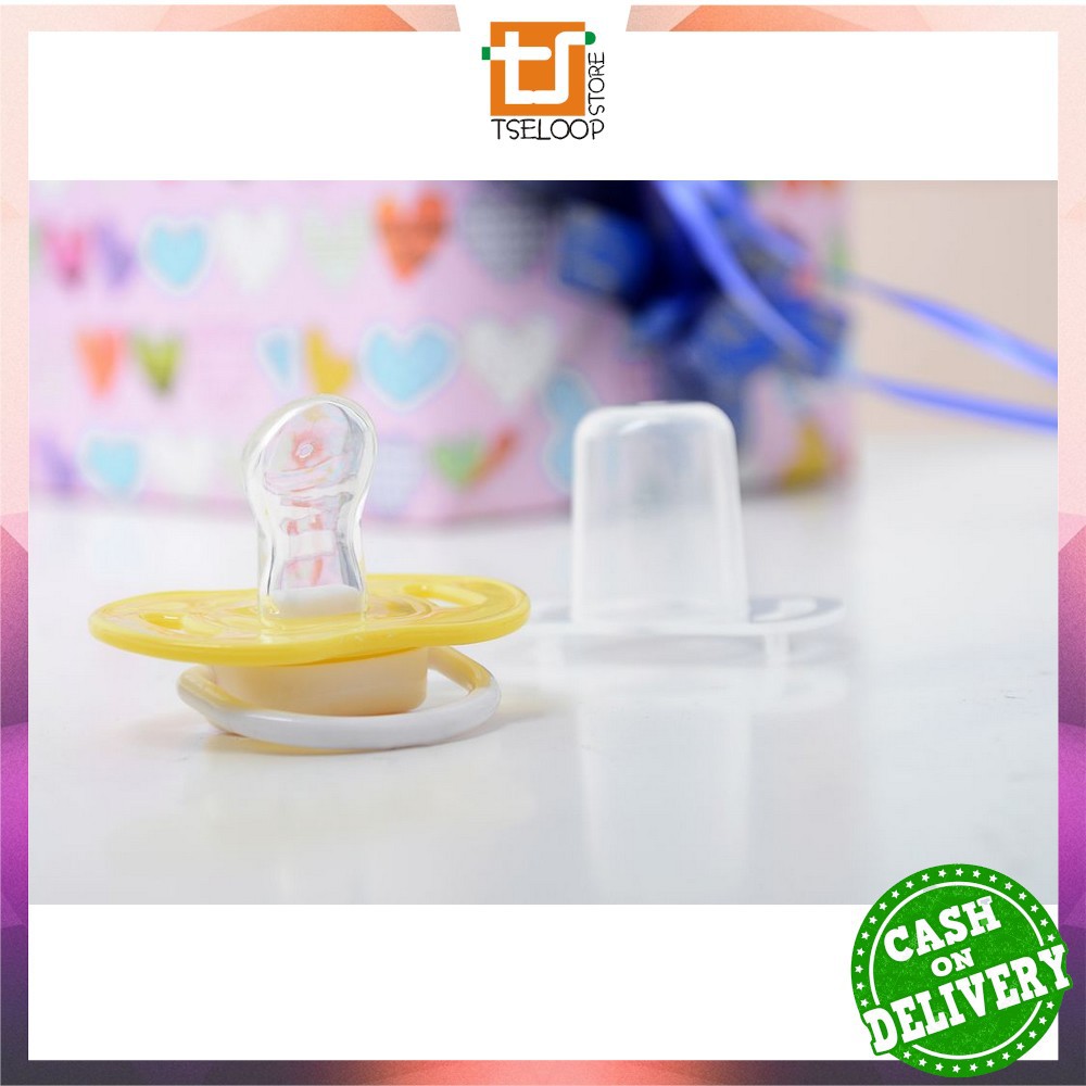 OFM-C46 Empeng Bayi | Dot Bayi Bulat / Datar | Baby Pacifier / Soother | Kompeng Bayi Food Grade-4