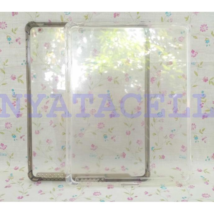 NEW CASE ANTICRACK FIBER IPAD 2/3 SOFT CASING COVER CLEAR - BENING MILENIA
