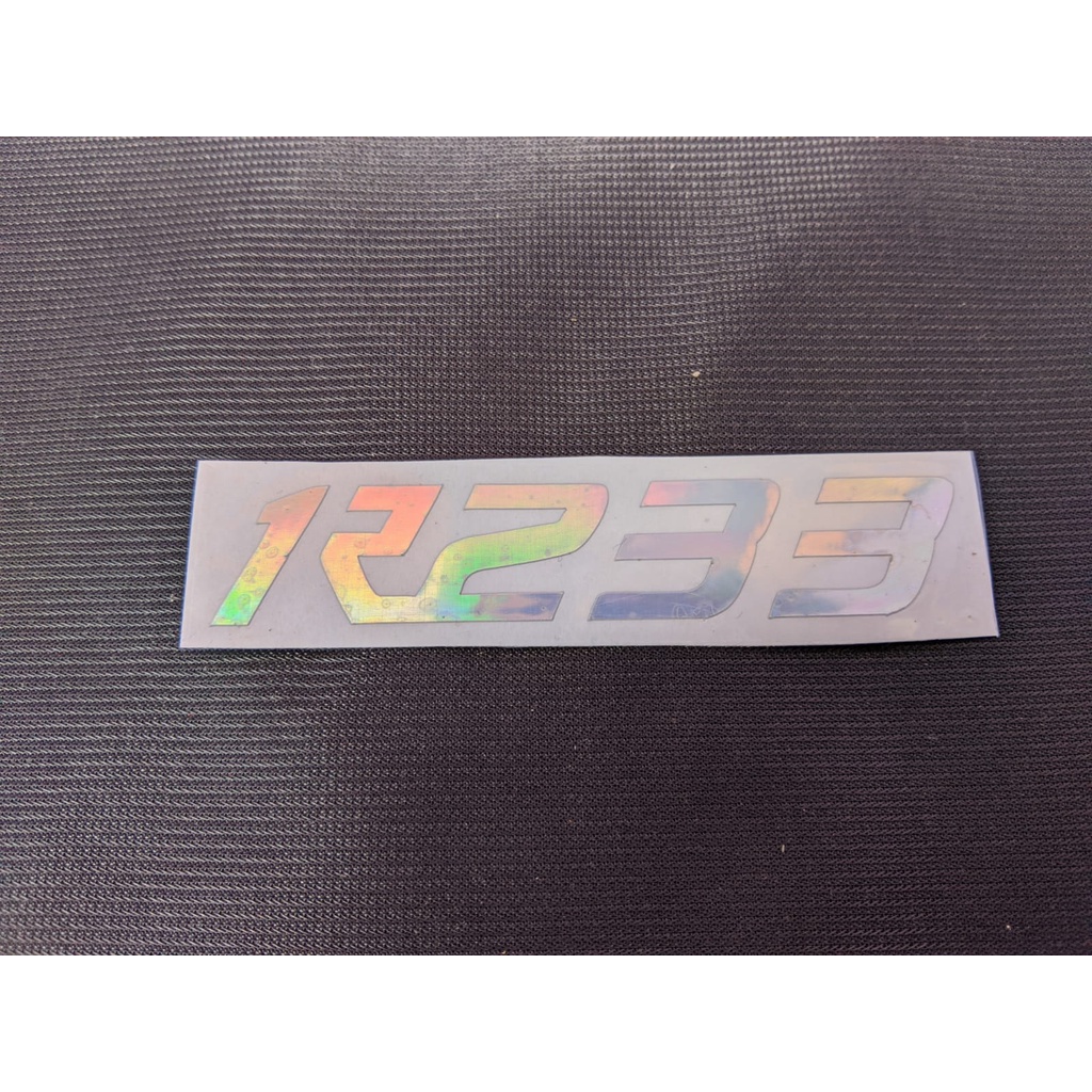 STIKER R233 HOLOGRAM