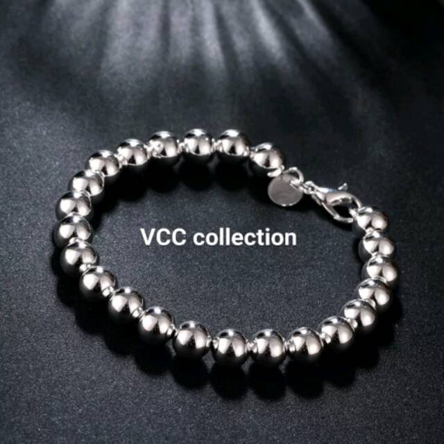 Gelang fashion wanita sterling silver plated