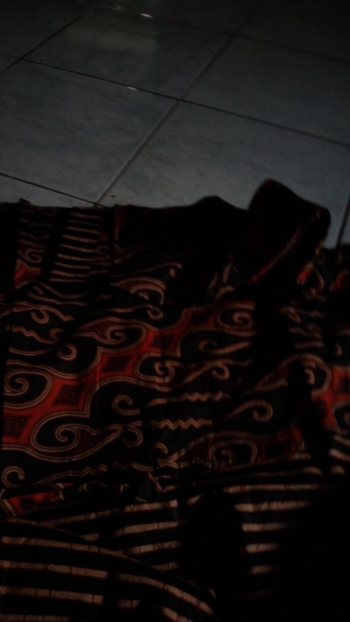 Tunik Batik Wanita Motif Songket Kombinasi Kotak L Liris Respati Garis Seragam Batik