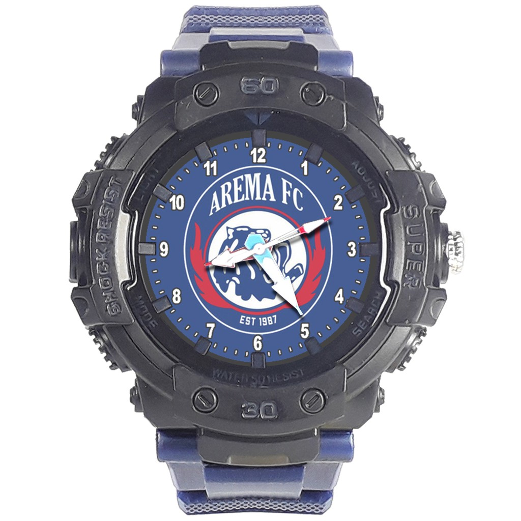 Jam Tangan  AREMA MOTIF 3 Bagus