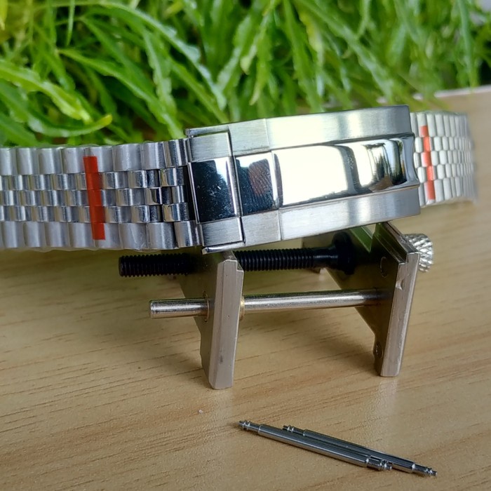 seiko mod strap jubilee for submariner 7s26 nh35 nh36 20mm